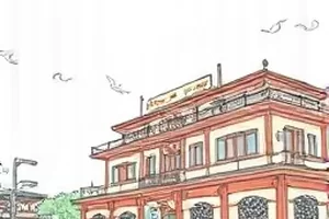半糖咖啡厅：午后咖啡厅吧台与甜品柜的治愈日常漫画封面